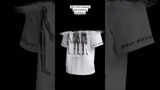 Tutorial dropping tomorrow! #blender #clothingbrand #streetwear #mockup #3D