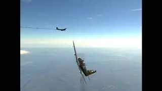 War Thunder бой на P-63 A-5 ( Часть 1 )