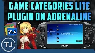 PS Vita Game Categories Lite Plugin On Adrenaline!