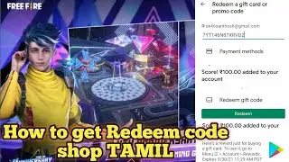 How to get redeem code playstore in free fire tamil