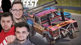 WALKA DO KOŃCA! 🏆 Testujemy: LITTLE THRASHER 😍 WRECKFEST Z EKIPĄ *MULTIPLAYER* 🤣 MafiaSolec