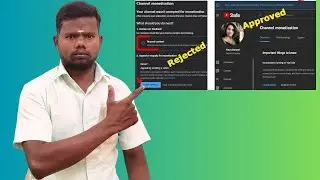 How to Appeal YouTube Monetization Rejected Reuse Video 2024 in Tamil