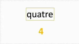 mots nombres de 0 à 7