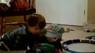 I farted, cute kid farts and exclaims
