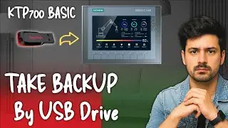 Siemens KTP700 BASIC HMI | Backup & Restore Using USB Pendrive (Step-by-Step Guide)