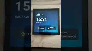 NSPanel Pro and Sonoff ZigBee button as a doorbell