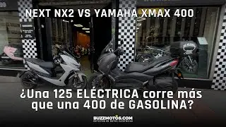 Next NX2 vs Yamaha Xmax 400🏍⚡¿Una 125 eléctrica corre más que una 400 de gasolina? #batallademotos