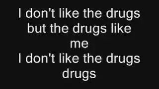 Marilyn Manson I Don't Like The Drugs (But The Drugs Like Me ) Lyrics!!