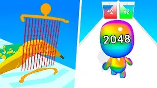 Laser Man Run 3D | Man Runner 2048 - 1⭐123456789 Gameplay Walkthrough Max Level