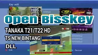 Input Bisskey TANAKA T21/T22 Dan Technosat New Bintang/Bulan