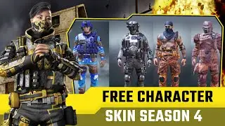 How To Unlock Free Character Skins In COD Mobile Season 4 | FREE SKINS!