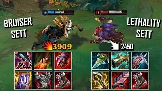 TANK SETT vs AD SETT FULL BUILD FIGHTS & Best Sett Moments!