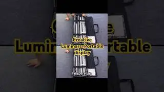 Creative Luminars, You Have Never Seen Such Quality Portable Display!#tradeshowdisplays #portable