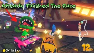 Christmas Special: Mario Kart 8 but I Play in the Rearview Mirror