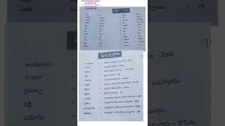 8th Class Prakruthi -vikruthi & Vyuthpathyarthalu