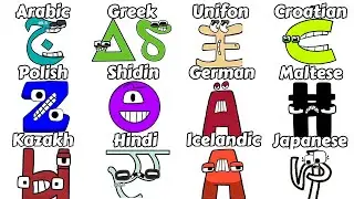Alphabet Lore But It's Different Alphabet New Full Version (Different Languages)