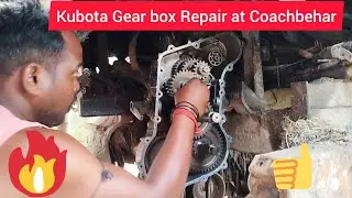 Kubota Gear box Repair At Coachbehar