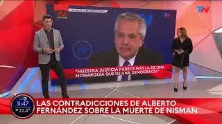 Alberto Fernandez, sobre Nisman. 
