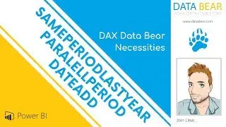 DAX: SAMEPERIODLASTYEAR, PARALELLPERIOD & DATEADD