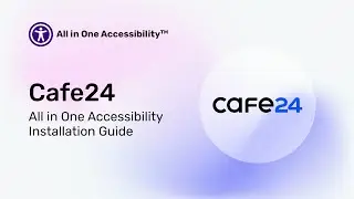 How to enable ADA, WCAG 2.1, Section 508 accessibility on Cafe24 website?