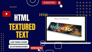HTML AND CSS - SVG MASK MAGIC: CREATING TEXTURED TEXT WITH!