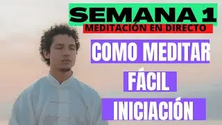 CLASE DE MEDITACIÓN EN CASA | Técnica para aliviar el ESTRES y la ANSIEDAD