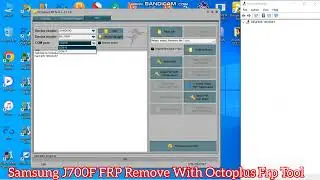 Samsung J7 (J700f) FRP Remove With Octoplus FRP TOOL