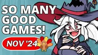 Top 17 Games coming out in November 2024