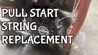 How To Replace A String On A Pull Start