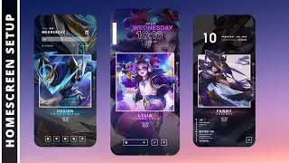 HOMESCREEN SETUP - MOBILE LEGENDS 2