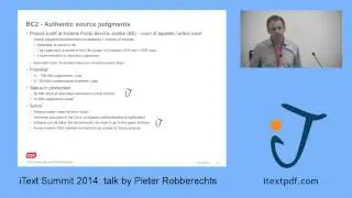 iText Summit 2014: Creating Flat PDF Documents from dynamic Form Data using iText