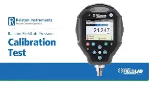 How to perform a calibration test with the Ralston FieldLab