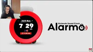 Nintendo Sound Clock: Alarmo – Announcement Trailer REACTION || NINTENDO ALARMO