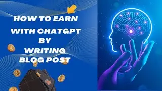 Best way to make money with chatgpt | Blogging with Chat GPT| Hindi/Urdu