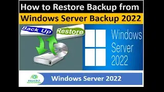 windows Server 2022 - How to Restore the Backup from Backup Server Step By Step#09