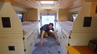 Man Builds Amazing DIY CAMPERVAN | Start to Finish Conversion by  