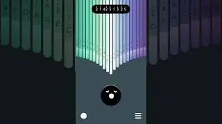 Haruka Mirai [ハルカミライ] - Black Clover OP | Kalimba App Cover with Tabs 
