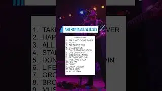 Import Spotify and Apple Music Playlists into PolyNome to generate clicks and printable setlists.