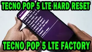 Here is a simple way to hard reset Tecno Pop 5 Lte.I have a slow system problem