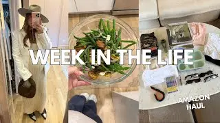 VLOG: Huge Amazon Haul! Healthy Recipes, Babymoon, Planning Outfits & Packing | Julia & Hunter