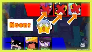 888.88% Noobs start crying 😭 when they see👀 Edger 😎 || Brawl star ⭐