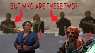 Who's on the Doctor's Team during the Siege of Atropos?