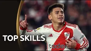 LA HABILIDAD DE ECHEVERRI, DE RIVER PLATE, EN LA CONMEBOL LIBERTADORES 2024