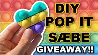 DIY POP IT SÆBE🧼 // GIVEAWAY🤩