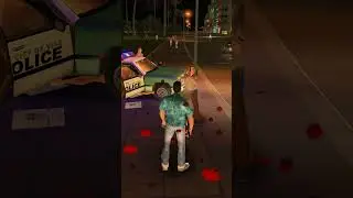 😱Реакция полиции на оружие в разных GTA 