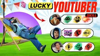 [3 Big YouTuber] Finding Lucky Combination part-2 in freefire| AR ROWDY 99 ✓
