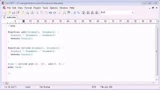 PHP 32  Functions with a Return Value