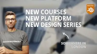 New courses and a new design project livestreamed, sort of...
