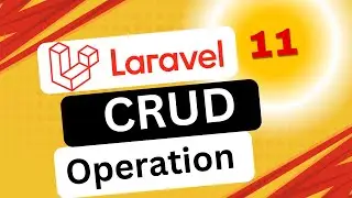 Laravel 11 CRUD Operation | Bangla Tutorial | Laravel 11