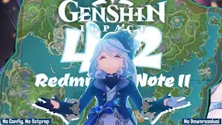 Redmi Note 11 Genshin Impact 4.2 MIUI 14.0.2 | Spek Original Punya No Setprop No Downresolusi